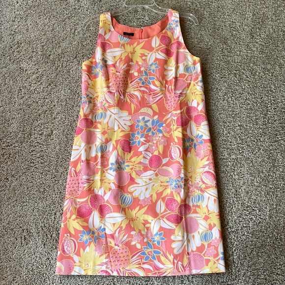 Talbots Dresses & Skirts - Talbots Summer Pattern Sun Dress with Zipper Closure - Size 10P NWT